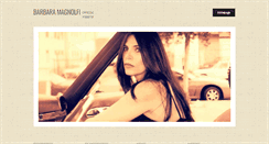 Desktop Screenshot of barbaramagnolfi.com
